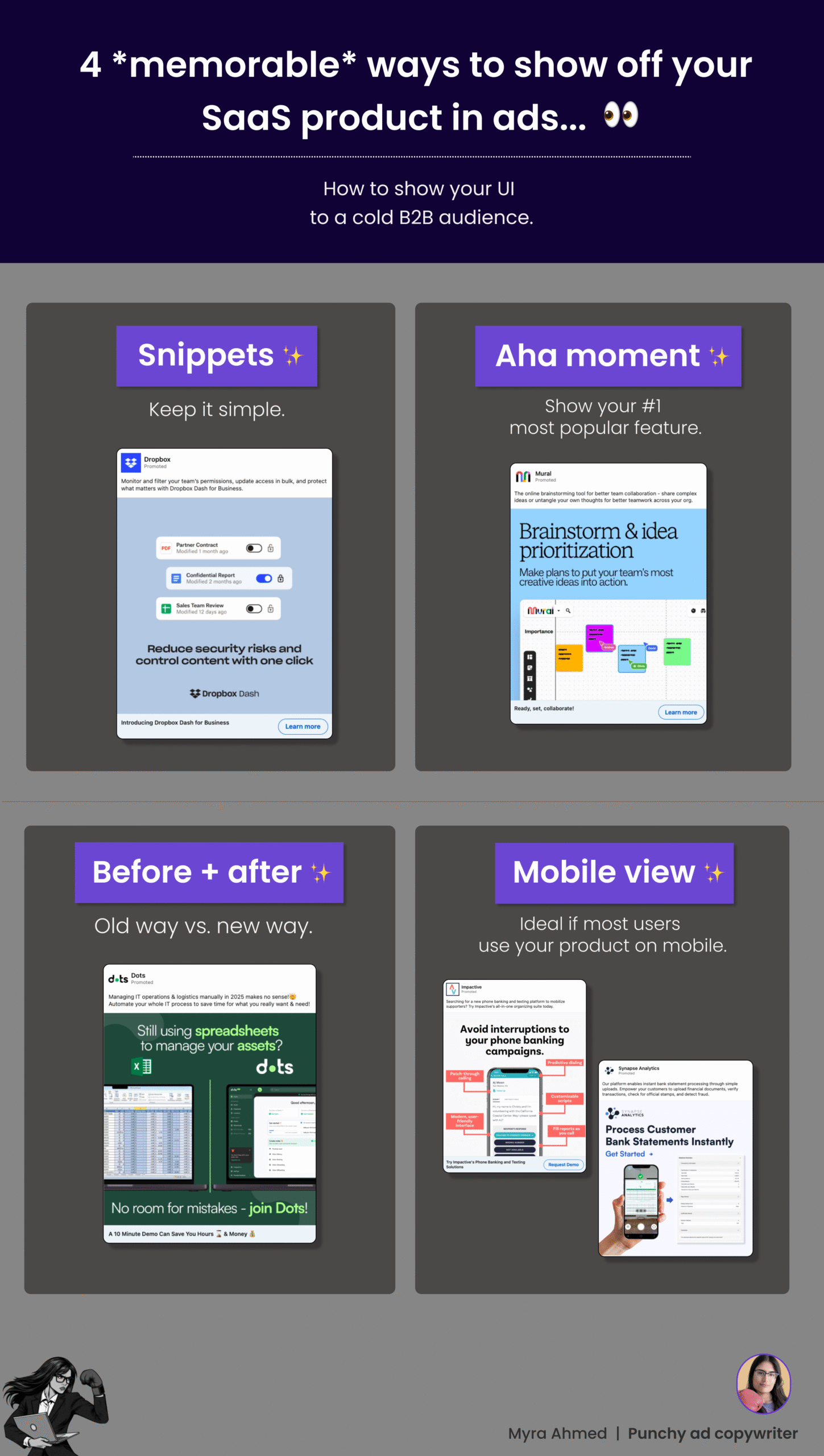 4 ways to present SaaS products in LinkedIn ads 4 ways to present SaaS products in LinkedIn ads