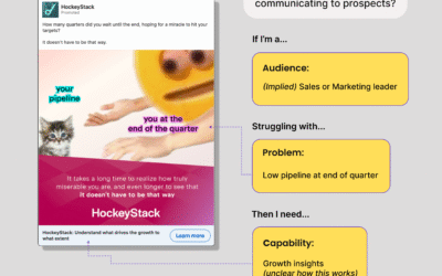 Before you write funny LinkedIn ads – make sure your storytelling is *clear* (not just clever).